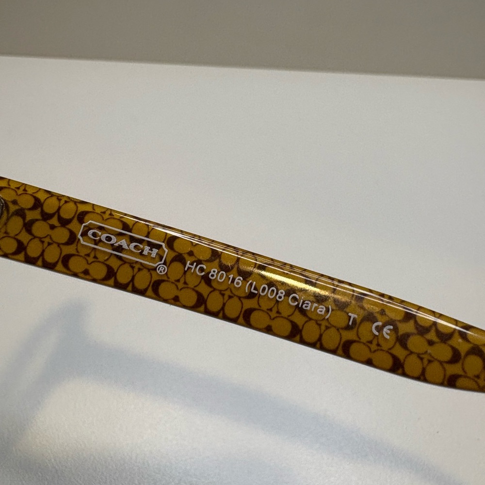 COACH SUNGLASSES HC8016(L008 Ciara)5033/13 (Dark Tortoise) 57•15•130 FRAMES ONLY - Picture 10 of 13